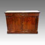 William IV rosewood side cabinet