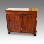 William IV rosewood side cabinet - Image 6