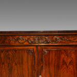 William IV rosewood side cabinet - Image 3