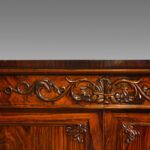 William IV rosewood side cabinet - Image 4