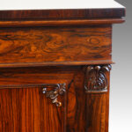 William IV rosewood side cabinet - Image 6