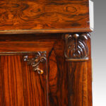 William IV rosewood side cabinet - Image 7