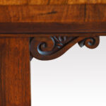 William IV rosewood small library table - Image 3