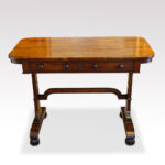 William IV rosewood small library table - Image 6