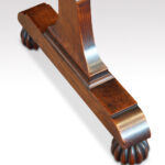 William IV rosewood small library table - Image 9