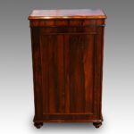 William IV rosewood small one door side cabinet - Image 6