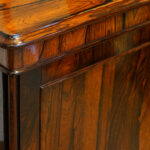 William IV rosewood small one door side cabinet - Image 2