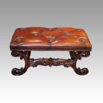 William IV rosewood window seat