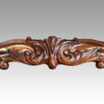 William IV rosewood window seat - Image 4