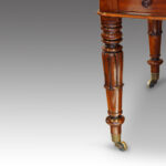 William IV mahogany writing table - Image 3