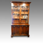 William IV mahogany bookcase