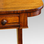 William IV rosewood library table - Image 13