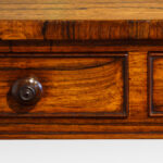 William IV rosewood library table - Image 8