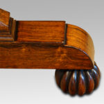 William IV rosewood library table - Image 6