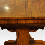 William IV rosewood library table - Image 4