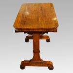 William IV rosewood library table - Image 3