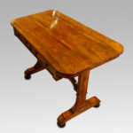William IV rosewood library table - Image 2