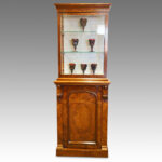 Victorian walnut cabinet by Wylie & Lochhead