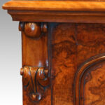 Victorian walnut cabinet by Wylie & Lochhead - Image 8