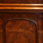 Victorian walnut cabinet by Wylie & Lochhead - Image 9