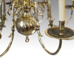 Dutch Brass chandelier - Image 6