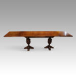 oak refectory draw leaf table