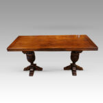 oak refectory draw leaf table - Image 2