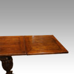 oak refectory draw leaf table - Image 8