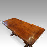 oak refectory draw leaf table - Image 3