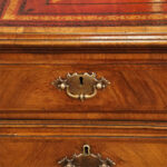 Walnut pedestal desk by Waring and Gillow - Image 15