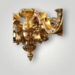 19th‑Century Bronze Mazarin 8‑Light Chandelier – Antique French Lighting - Image 3