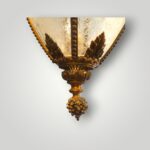Antique gilt bronze hall lantern - Image 11
