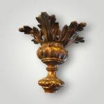 Antique gilt bronze hall lantern - Image 9