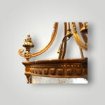 Antique gilt bronze hall lantern - Image 7