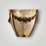 Antique gilt bronze hall lantern - Image 3