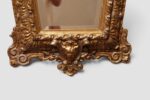 Antique Gilt & Silver-Gilt Trapezoidal Mirror – 130cm - Image 3