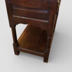 Antique oak pot board dresser base c.1780 - Image 7