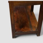 19th Century Oak Dresser Base with Pot Board and Three Drawers - Image 8
