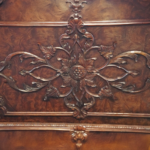 Chippendale Style Partners Desk with Carved Detail - Image 6