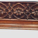 Chippendale Style Partners Desk with Carved Detail - Image 13
