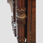 Chippendale Style Partners Desk with Carved Detail - Image 14