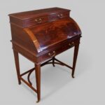 Edwardian inlaid mahogany ladies desk