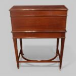 Edwardian inlaid mahogany ladies desk - Image 7