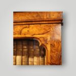 George I Walnut Bureau Bookcase in Three Sections – Glazed Top, Fitted Interior & Candle Slides (c.1715–1725) - Image 19