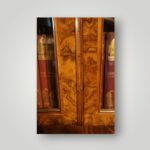 George I Walnut Bureau Bookcase in Three Sections – Glazed Top, Fitted Interior & Candle Slides (c.1715–1725) - Image 13