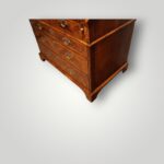George I Walnut Bureau Bookcase in Three Sections – Glazed Top, Fitted Interior & Candle Slides (c.1715–1725) - Image 7