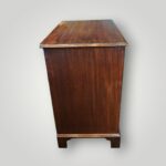 George III Mahogany Bachelor’s Chest with Original Brushing Slide - Image 7