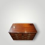 George III Mahogany Bachelor’s Chest with Original Brushing Slide - Image 2