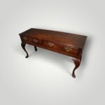Georgian Oak Cabriole Leg Dresser base 140cms - Image 6