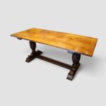 1930s Oak Refectory Dining Table
